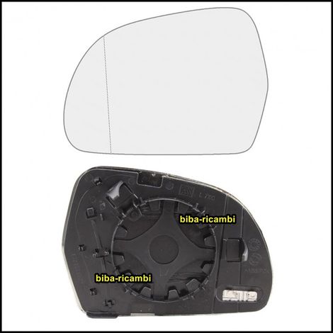 Piastra vetro specchietto termico asferico lato sx-guidatore audi q3 artB-021