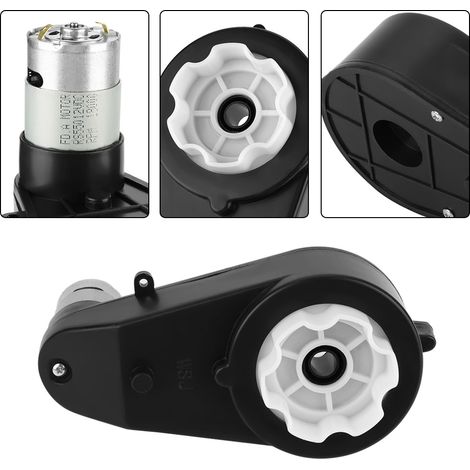 Boîte de vitesses silencieuse et résistante à l'usure pour moteur électrique jouet pour enfants (12V 18000 tr/min) (1/5)