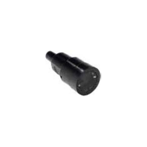 Bachmann 913.175 enchufe eléctrico negro 16A 250V