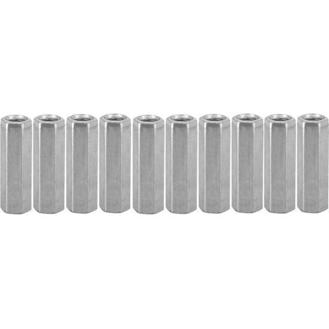 10 pièces M8 longue tige écrou Hex Hexagonal manchon entretoise attaches filetées (M840) (1/5)
