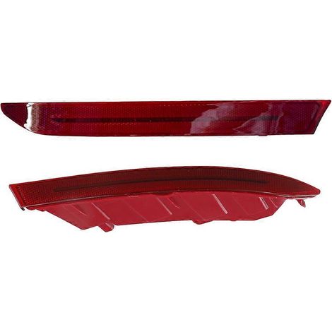1 Paar Heckstoßstangenreflektoren mit Nebelscheinwerfern 63147442281 63147442284 für BMW X6 G06 2020-2022 (1/5)