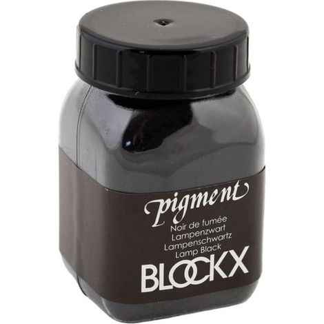 Pigment en poudre - Noir de fumée - 81 - Blockx - Pot de 100g