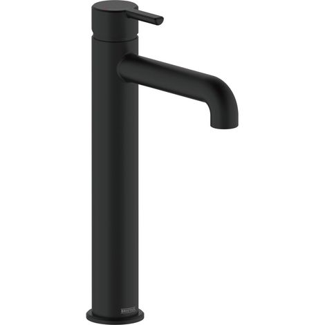 Bristan Altum Eco Start Tall Basin Mixer Tap Deck Mounted - Black