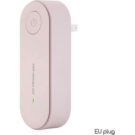 Kabelloser Ultraschall-Milbenvernichter, wiederaufladbarer, geräuschloser Milbenreiniger für Schlafzimmer, Bettwäsche, Allergie-Linderung, Rosa