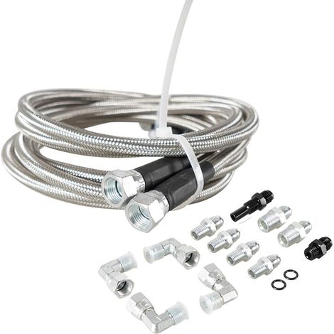 Kit de refroidissement transmission flexible en acier inoxydable (1/4)