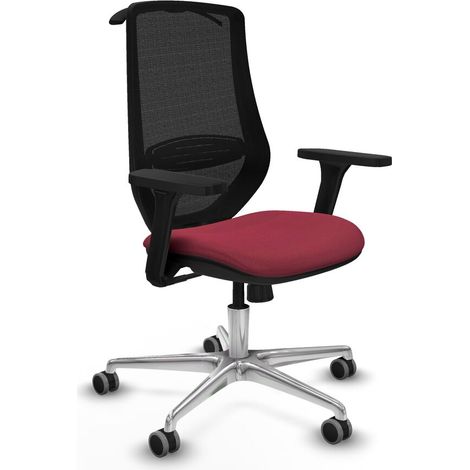 Sedia da Ufficio Mardos Piqueras y Crespo D086G0H Rosso Granato (1/5)