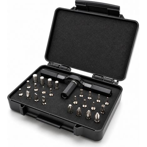 Tournevis à Cliquet 24 en 1 Multiusage pour Bricolage Domestique (1/5)