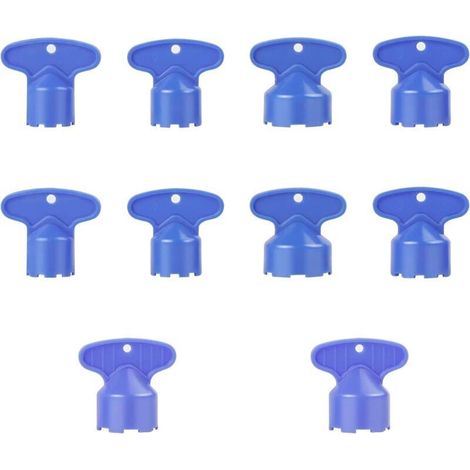 10-Piece Removable Aerator Wrench Set, 5 Sizes, Faucet Aerator Wrench for Built-in Faucet Filters and Hidden Aerators (1/5)