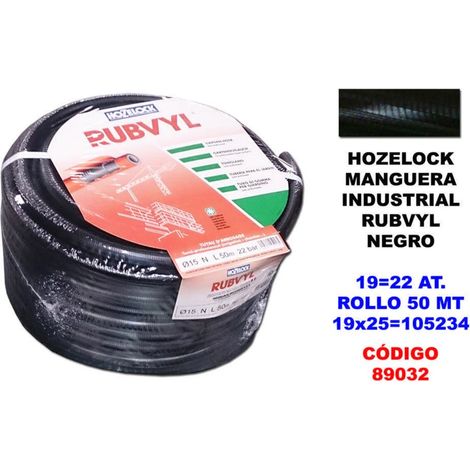 Tubo Flessibile Industriale Hozelock Nero Rubile 50 m 1922AT.R M105234