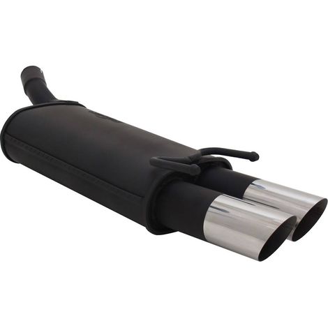 Silencieux Echappement Opel Corsa B 93/00 - 2x76mm MS-13755045