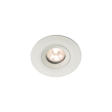 Spot BE BEST DESIGN GU10 rond fixe, blanc IP65 - EUROPOLE - 246510