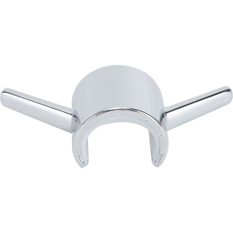 3-teiliges Set galvanisierter Duschstangenhaken für Badezimmer und Küchenarmaturen (1/5)