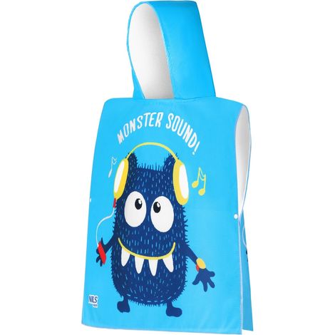 Einhorn-Poncho-Handtuch für Kinder - Aqua