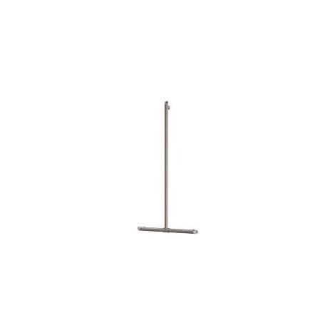 Barre de maintien douche en T Be-Line anthracite - DELABIE (1/2)
