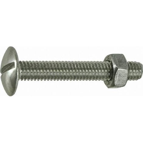 Bullone per stufa, acciaio inox A2 6x40 mm, 7 pz.