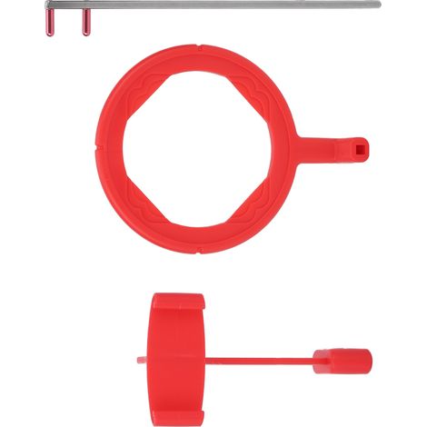 Positionneur Dentaire Radiographique Professionnel - Kit de Positionnement Intra-Oral Rouge pour Rayons X (1/5)