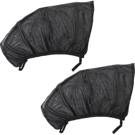 Insektensicherer Sonnenschutzvorhang für die Heckscheibe von Autos, atmungsaktives Netzgewebe, UV-Schutz, Moskitonetz, Sichtschutz, Camping, 1 Stück (1/5)