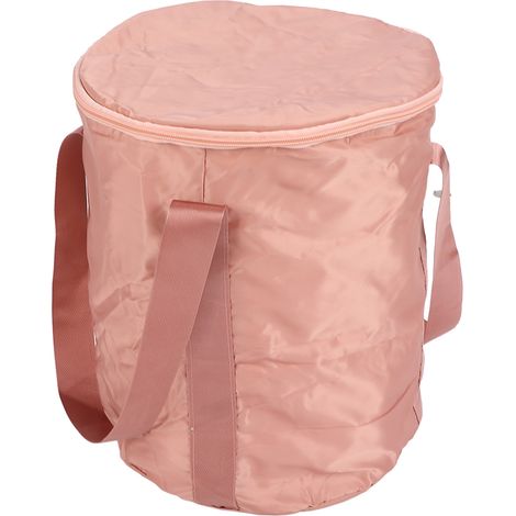 Bain de pieds pliable et isolant, seau de trempage multifonction avec couvercle, portable pour voyage. (1/5)