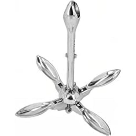 Ancre de Yacht Marin en Acier Inoxydable 316, matériel Parapluie Pliant 0.7kg, 1.5kg, 2., 3.2kg (1/5)