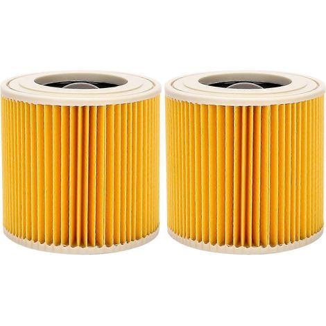 Kit de 2 filtres compatibles avec les aspirateurs WD3 Premium, WD2, WD1, MV3 et MV2, et kit d'extension 3P contre les poussières fines LXWHBYV (1/4)