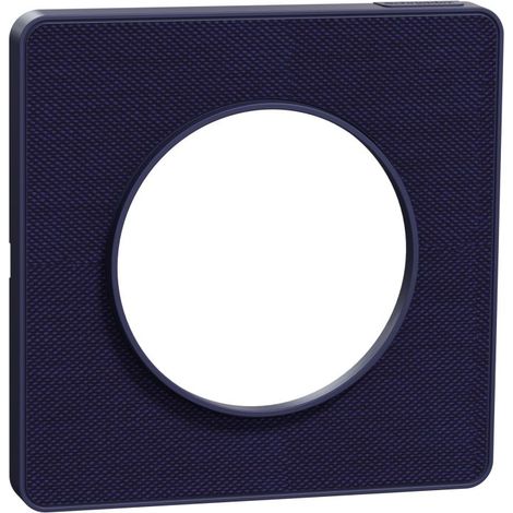 Odace Touch - Plaque de finition Kvadrat 1 poste -Roi/Cob (S550802KC) (1/3)