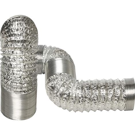 STERR Flexibler Lüftungsschlauch 125 mm x 3 m – Abluftschlauch – Schlauch für Heizung und Kühlung – Lüftung und Klimaanlage – ALD1253 (1/5)