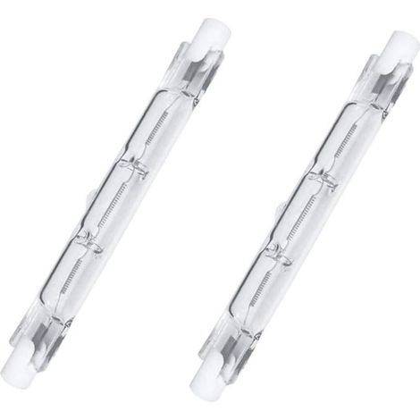 Lampes Halogènes 2 Pièces Dimmable R7S Blanc Chaud 2700K (78mm, 80W 1250lm) [Classe énergétique G] (1/5)