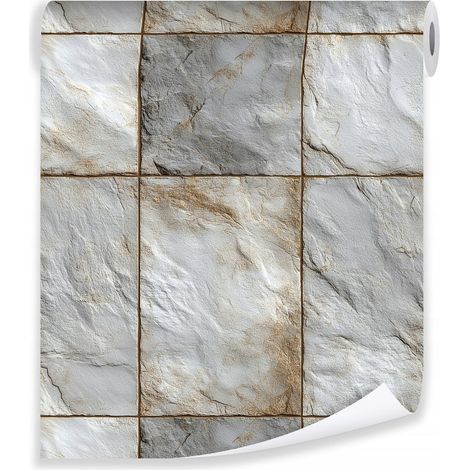 Papier peint pierre brique maçonnerie imitation interlining wall living room bedroom (1/3)