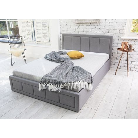 Plush Black - No Mattress 4ft (1/3)