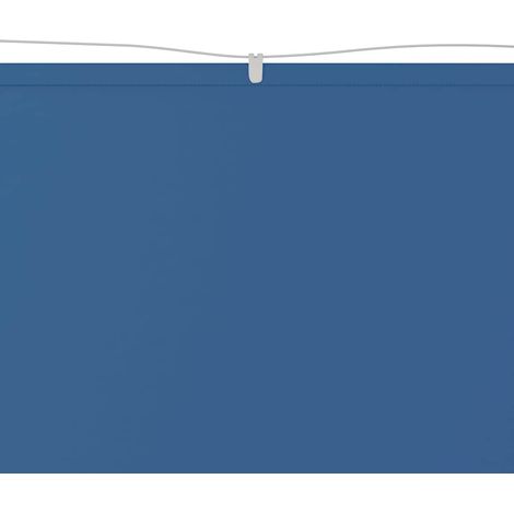 Auvent Marquise vertical, Store Banne pour Jardin Balcon Terrasse, Bleu 100x1200 cm Tissu oxford OIB3528E (1/3)