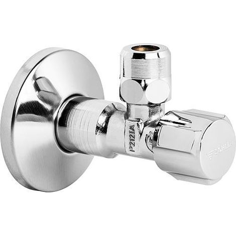 Kit Schell contenant 1x vanne d'angle regulat. 1/2" et 1x vanne d'angle-combi (1/3)