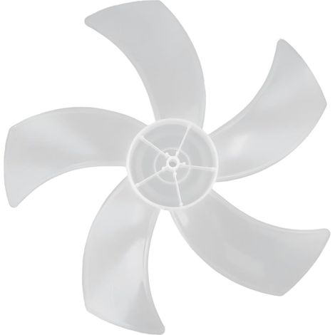 Lame de rechange pour ventilateur, facile à nettoyer et à installer, compatible avec les ventilateurs sur pied de 36,5 cm (blanc)