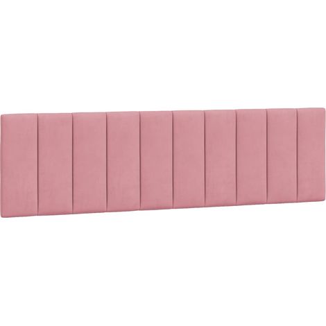 vidaXL Cuscino Testiera Hanko Rosa 180 cm in Velluto