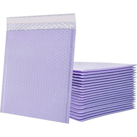 Selbstklebende, farbige Luftpolsterversandtaschen, Bürobedarf für Kleinunternehmen, gepolsterte Umschläge, Versandtaschen (1/5)