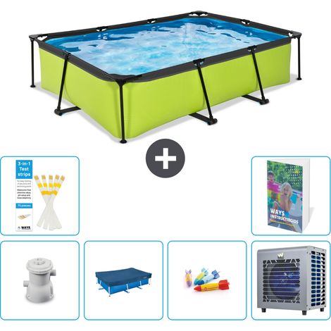 Exit-toys Piscina Exit Rectangular - 300x200x65 cm - 7-piezas  S187 (1/5)