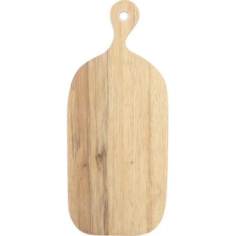 Planche à découper en bois avec poignée, polie à la main, petite planche à pain pour exposition et préparation des aliments (1/5)