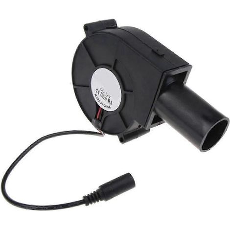 Ventilateur 9733 pour petits poêles, 12 V, 5 500 tr/min, vitesse réglable, idéal pour la cuisson, le camping et les barbecues au charbon de bois, prise européenne, de bonne qualité WHBYV (1/4)