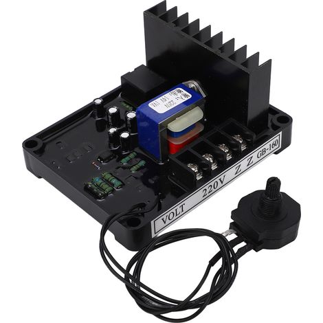Régulateur de tension automatique (AVR) pour groupe électrogène diesel GB-160, panneau de régulation de tension 220 V (1/5)