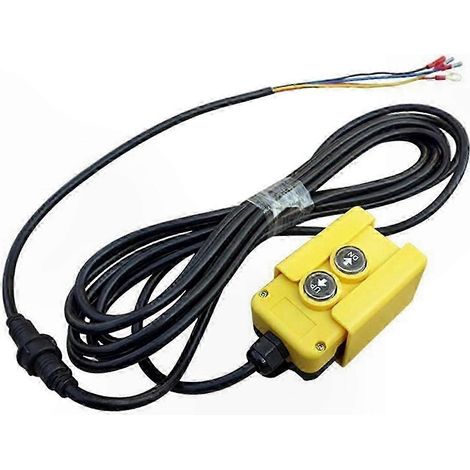 Vérin Hydraulique 12V Mono-Étage avec Télécommande pour Benne Tracteur, Pompe à Huile à Commande à Distance, Connexion 4 Fils, Chargeur de Remorque (1/5)
