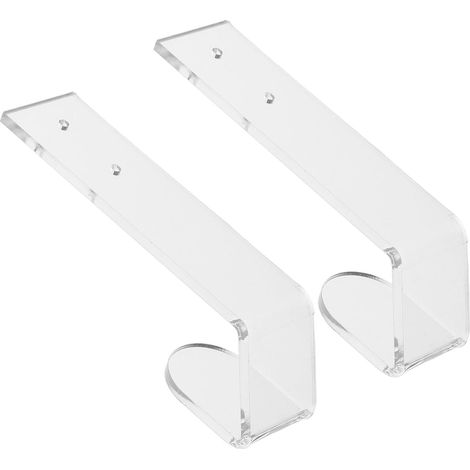 2-teilige Acryl-Wandhalterung für mechanische Gaming-Tastaturen, einfache Installation, universell kompatibel für Büro und Gaming (1/5)