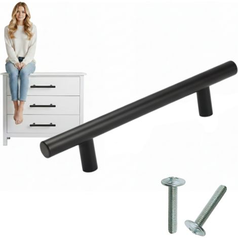 Tirador para barandilla 320/370 negro MAT loft (1/4)