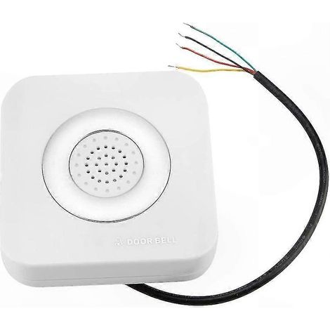 Sonnettes filaires adaptées aux maisons ou aux bureaux, compatibles avec les systèmes de contrôle d'accès 12V. (1/5)