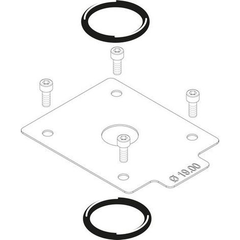 Ersatzteil 8738805007 Gasdrossel VR4XX D = 19,00 mm everp von BOSCH - 8738805007 (1/2)
