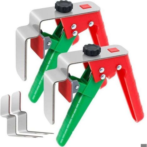 Clips de fixation pour façade de tiroir (2 pièces)，Produit de haute qualité, fiable et durable, adapté à une utilisation (1/4)