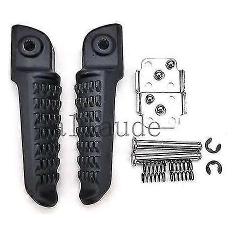 Motorrad-Fußrasten vorne und hinten für Kawasaki Ninja 250r Z400 Z750 Z800 Z900 Z1000 ER6F ER6N ZX6R ZX9R ZX10R ZX12R – 1 Paar (1/5)