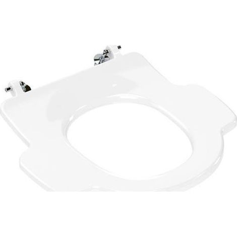 Abattant WC VB O.novo Kids 406x387x59mm Ovale Blanc Alpine AntiBac