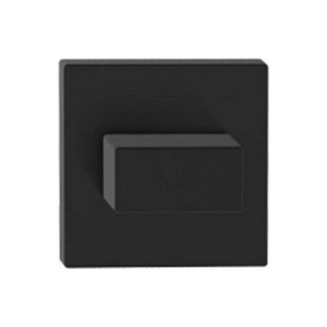 Cartello quadrato nero per porta del bagno - MP SZ szcw