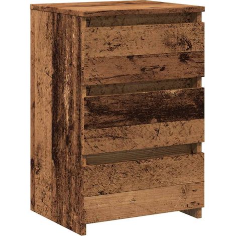 Maison Exclusive - Nachttisch Altholz-Optik 40x35x62,5 cm Holzwer
