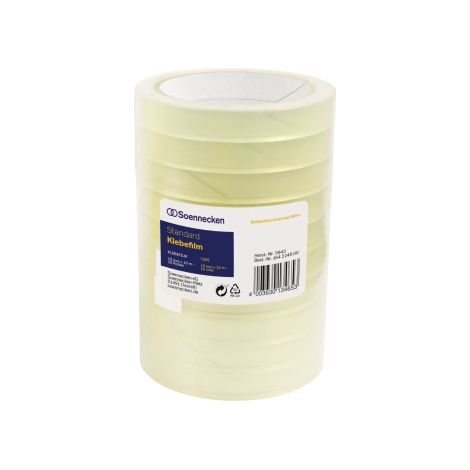 Soennecken Klebefilm 5845 15mmx66m transparent 10 St./Pack. (1/2)