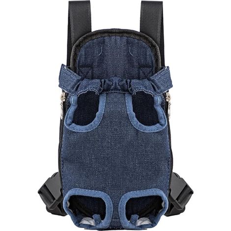 Pet Carrier Backpack Adjustable Breathable Waterproof for Small Dogs Cats Puppy Hiking Travel Outdoor (1/5)
